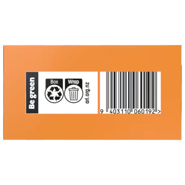 Pack of Frooze Balls protein snack balls in caramel cashew butter flavour, containing three units.